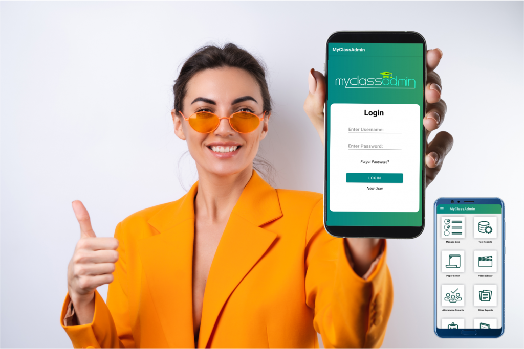 digital school management app myclassadmin