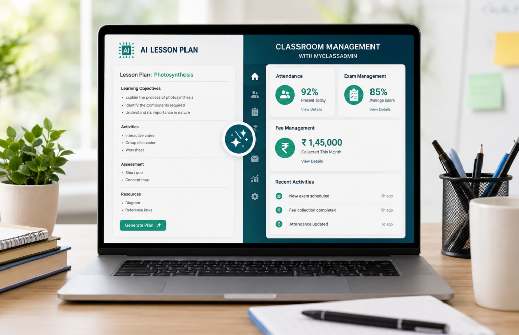 From AI lesson planning to classroom management with MyClassAdmin